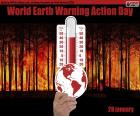 Всемирный день действий по потеплению Земли